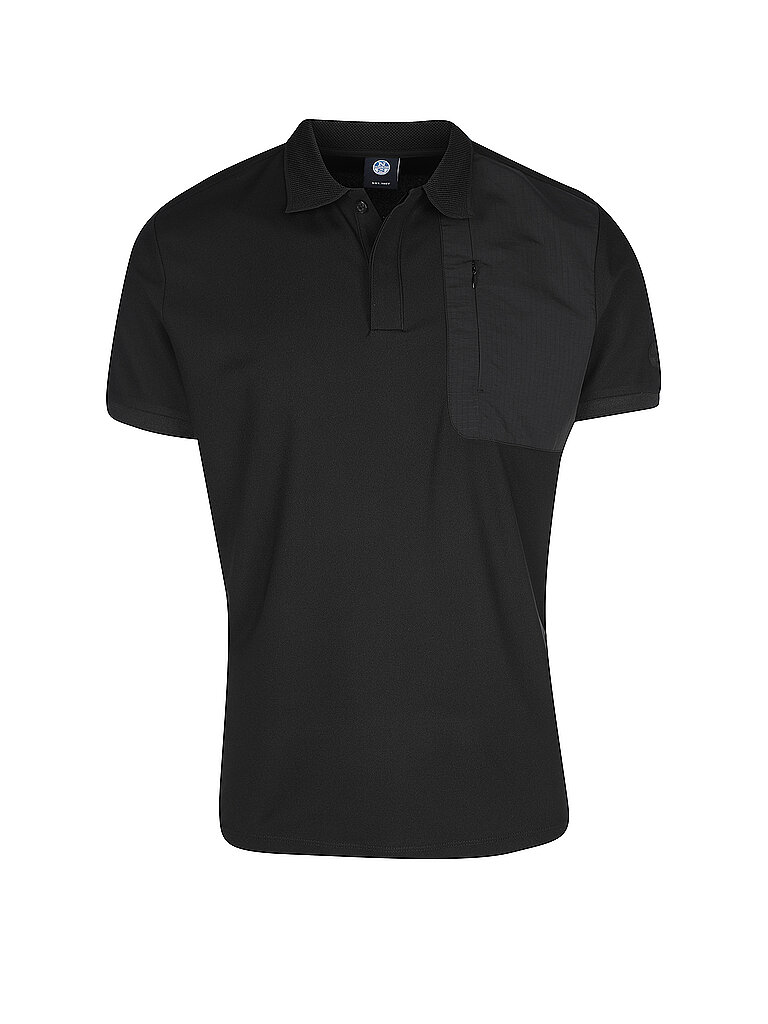 NORTH SAILS Poloshirt schwarz | XL